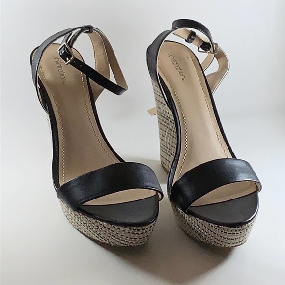 Xhilaration Women's Open-Toe/Open-Heel Platform 10 - Picture 7 of 11